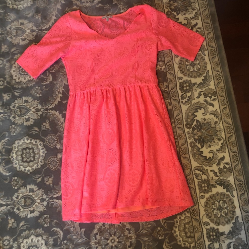 Pink dress